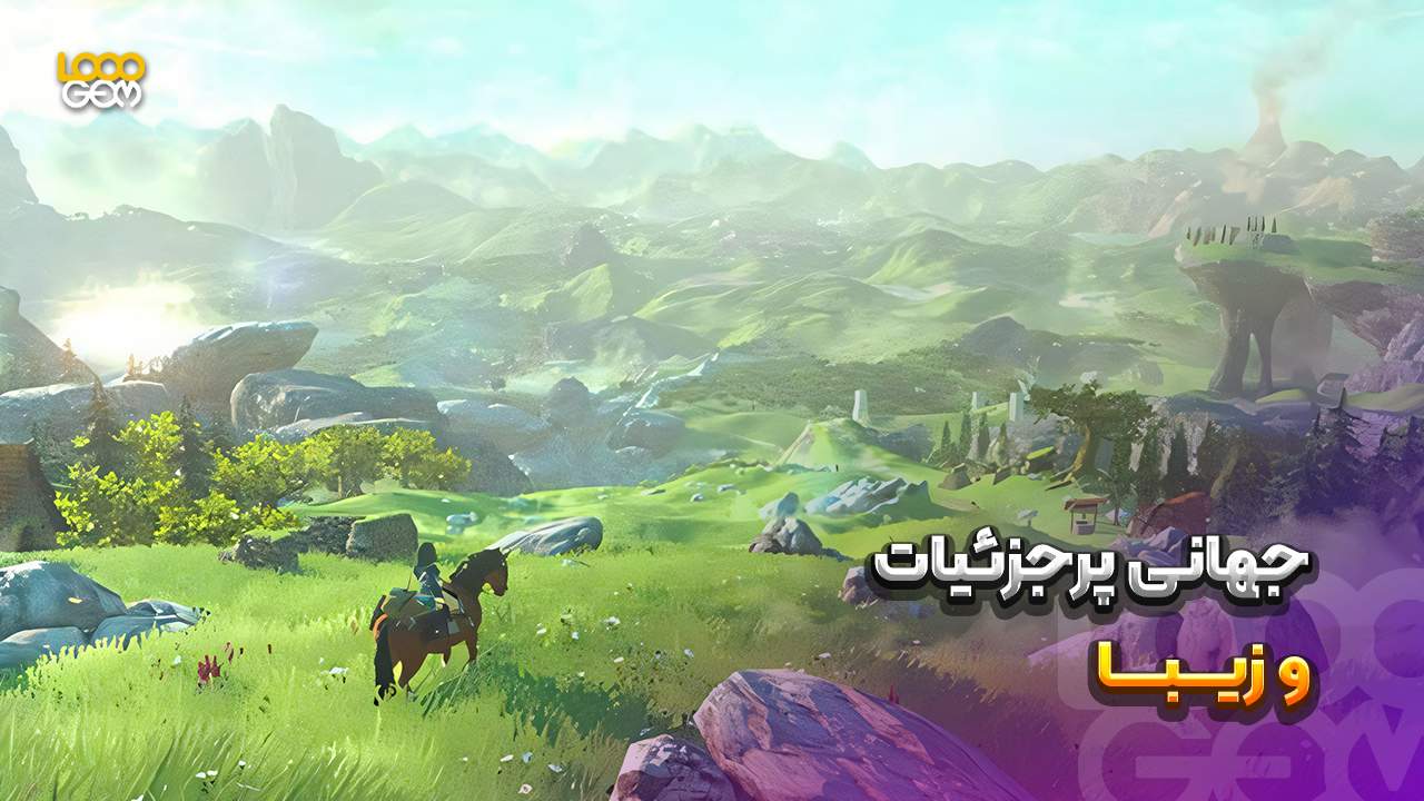 تصویر گیمپلی بازی جهان باز موبایلی
