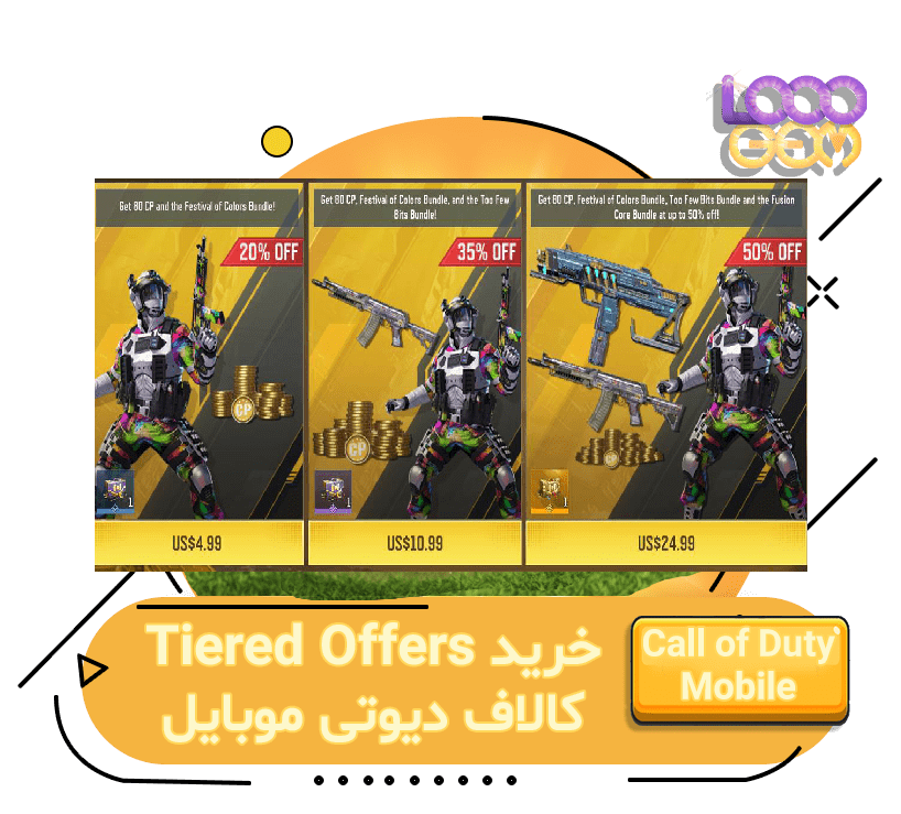 خرید Tiered Offers کالاف