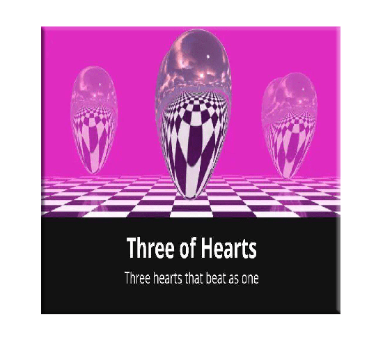 خرید آیتم بنر Three of Hearts پلاتو