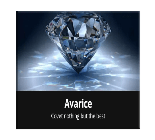 خرید آیتم بنر Avarice بازی پلاتو