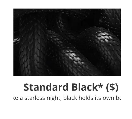 خرید آیتم بنر مار Standard Black پلاتو