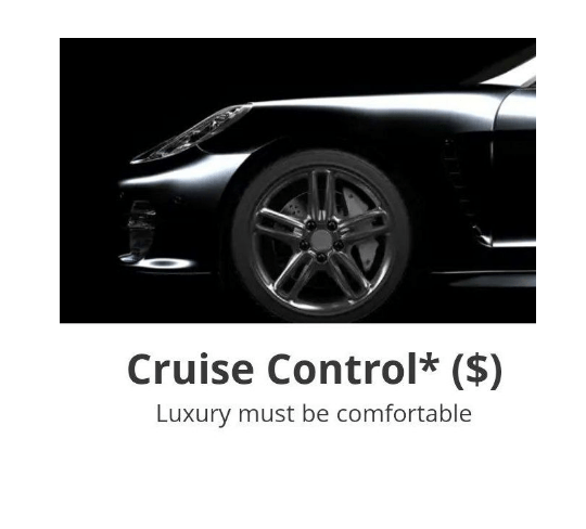 خرید آیتم بنر Crusie Control پلاتو