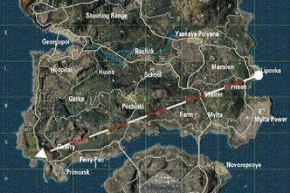 Erangel map